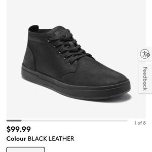 Timberland Black Leather Men's Sneakers